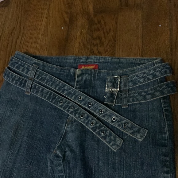 Y2K Blue Asphalt Low rise skinny jeans - Picture 2 of 3